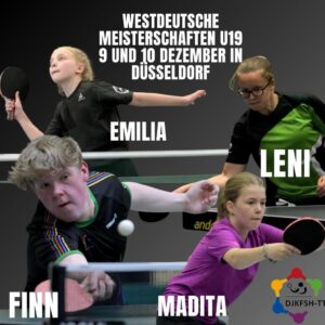 Mehr über den Artikel erfahren “Westdeutsche” U19 mit stolzen FSH-Teilnehmer:innen