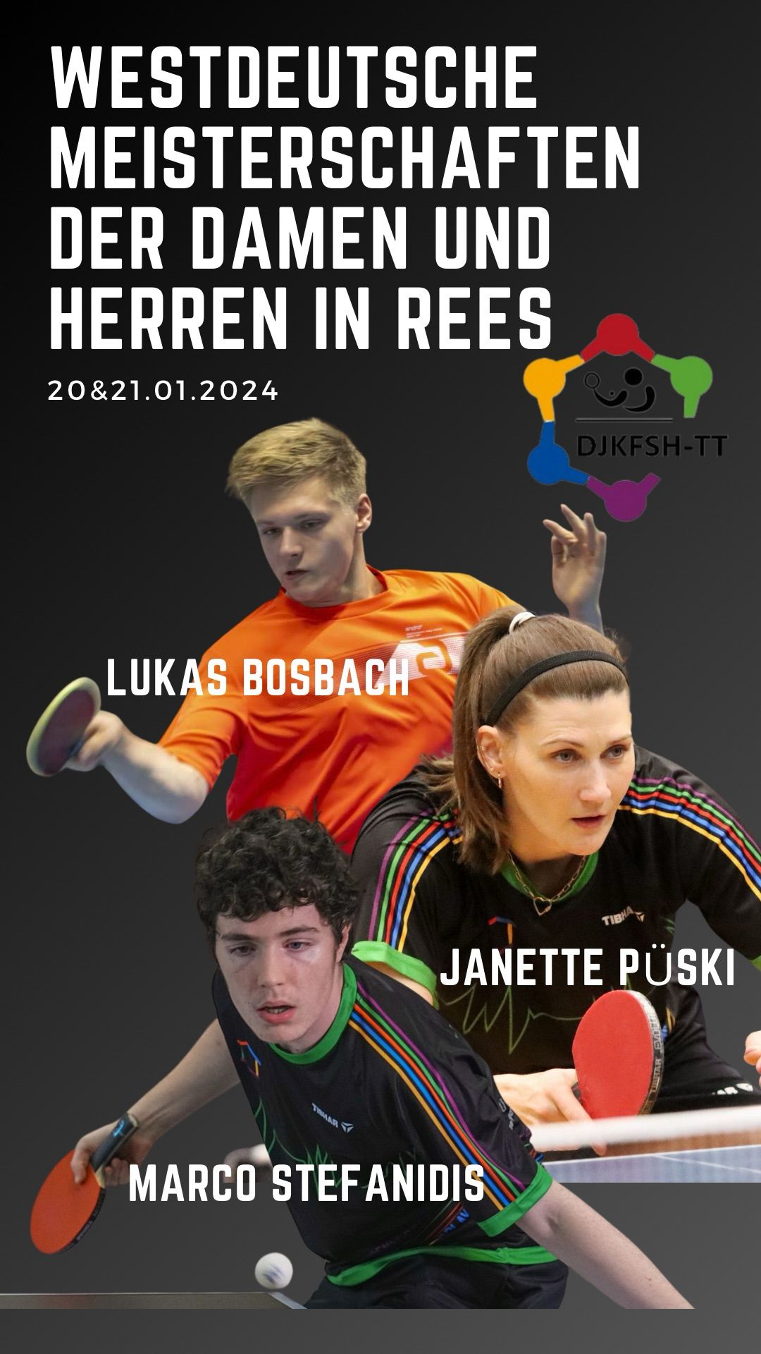 Du betrachtest gerade 76. Westdeutsche Einzelmeisterschaften Damen/Herren